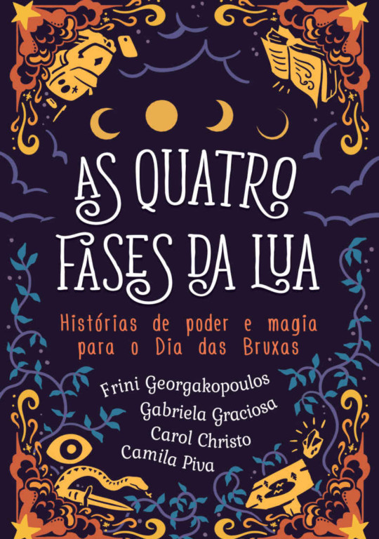 Capa do livro As quatro fases da lua