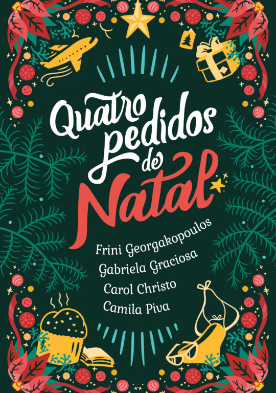 Capa do livro Quatro pedidos de Natal